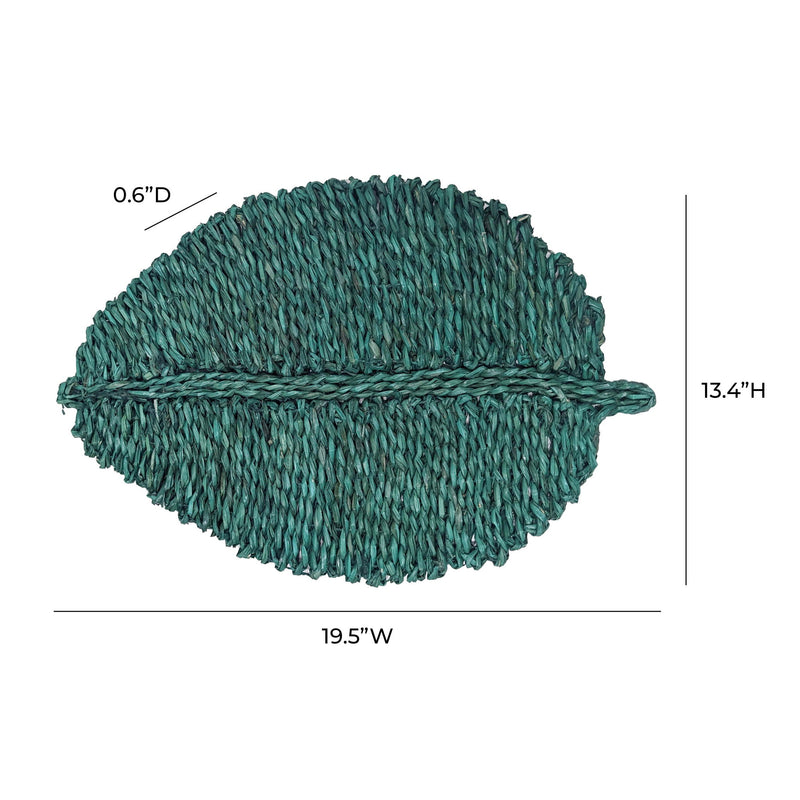 Leaf - Seagrass Placemat (Set of 4) - R&R Furniture Gallery (Fountain Valley, CA)