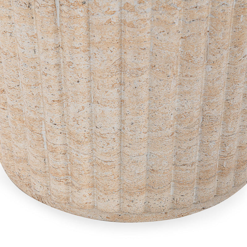 Selah - Outdoor Stool / Table - Beige - R&R Furniture Gallery (Fountain Valley, CA)
