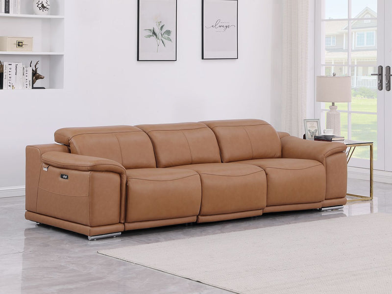 9762 - 3-Piece Modular Power Reclining Sofa With 2 Power Recliners In - R&R Furniture Gallery (Fountain Valley, CA)
