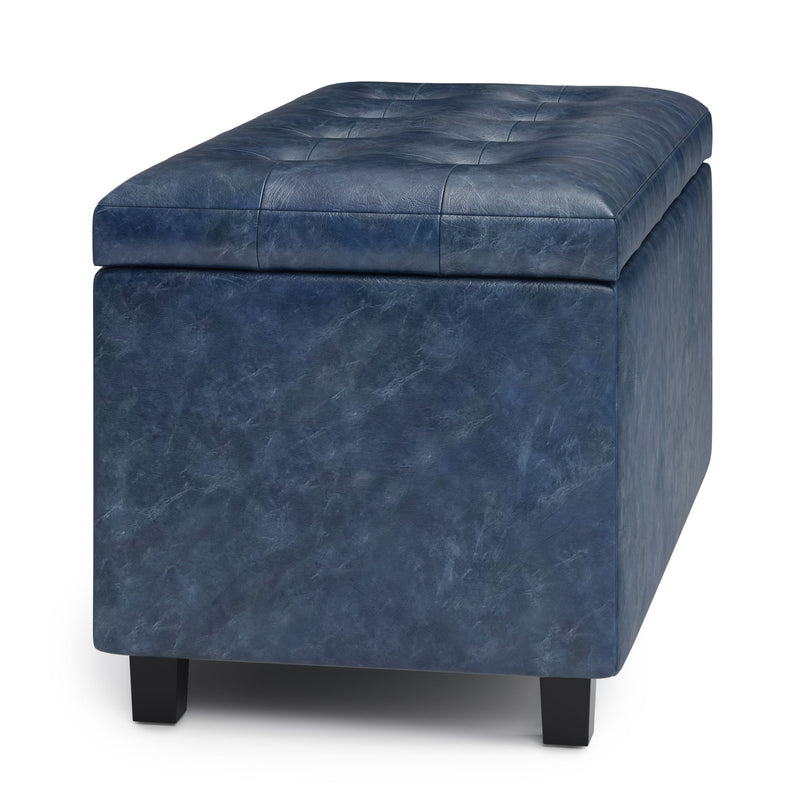 Cosmopolitan - Upholstered Storage Ottoman - R&R Furniture Gallery (Fountain Valley, CA)