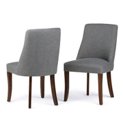 Walden - Deluxe Dining Chair (Set of 2) - Slate Gray - R&R Furniture Gallery (Fountain Valley, CA)