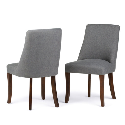 Walden - Deluxe Dining Chair (Set of 2) - Slate Gray - R&R Furniture Gallery (Fountain Valley, CA)