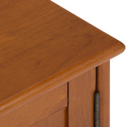 Draper - Handcrafted Mid Century Low TV Media Stand - R&R Furniture Gallery (Fountain Valley, CA)