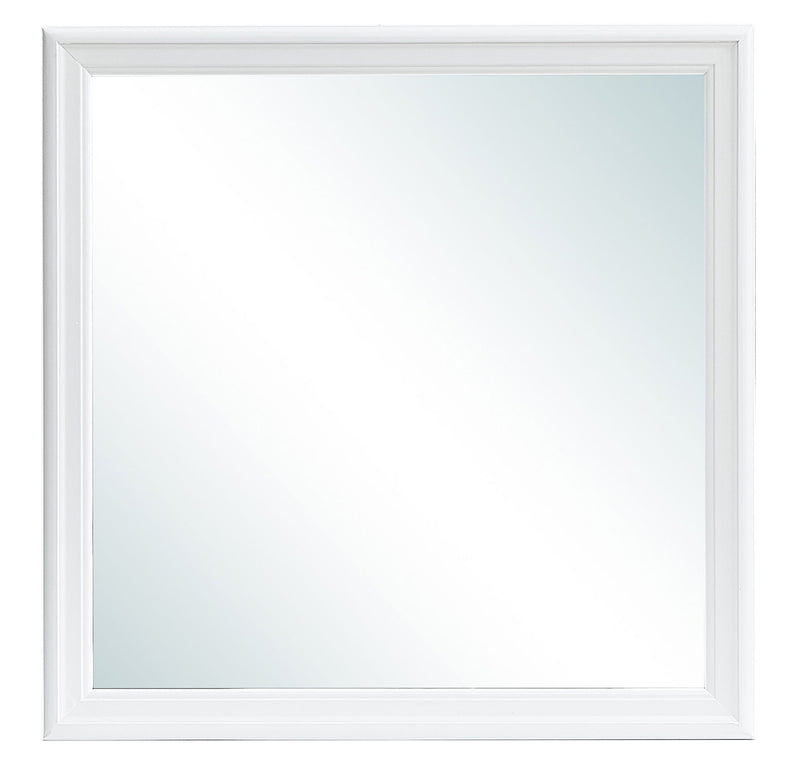 Elegant traditional wall mirror by Glory Furniture with a classic frame, suitable for any interior space.