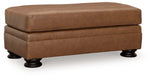 Carianna - Ottoman - Caramel - R&R Furniture Gallery (Fountain Valley, CA)