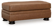 Carianna - Ottoman - Caramel - R&R Furniture Gallery (Fountain Valley, CA)