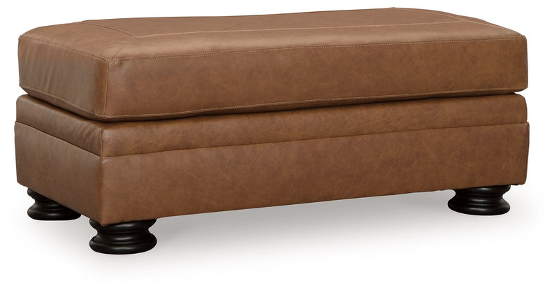 Carianna - Ottoman - Caramel - R&R Furniture Gallery (Fountain Valley, CA)