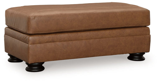 Carianna - Ottoman - Caramel - R&R Furniture Gallery (Fountain Valley, CA)