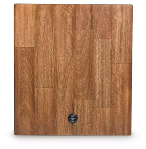 Wildenauer - Rectangular End Table - Brown / Black - R&R Furniture Gallery (Fountain Valley, CA)