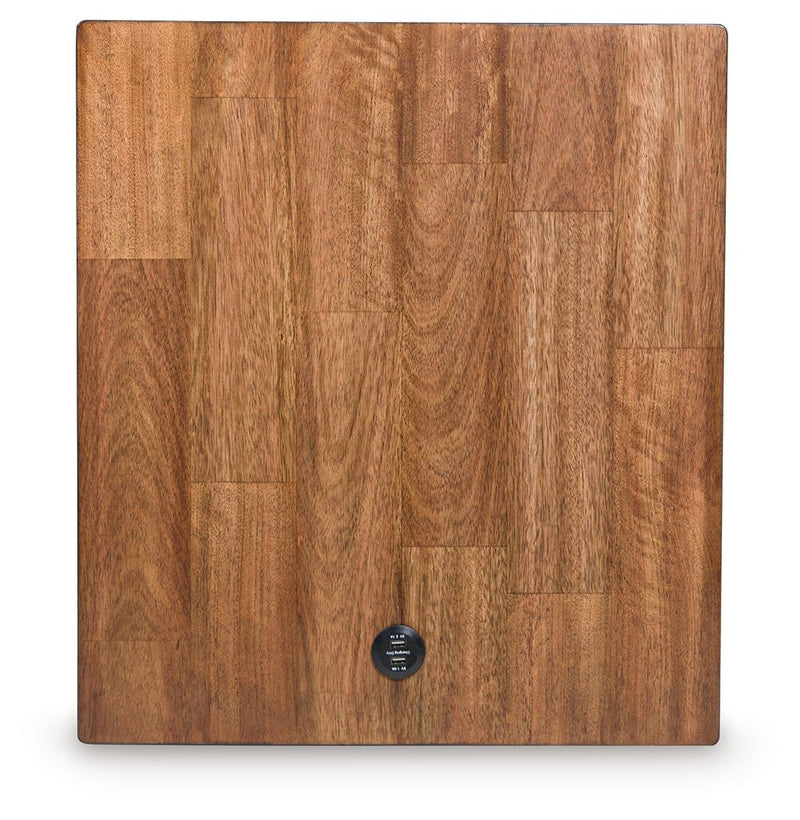 Wildenauer - Rectangular End Table - Brown / Black - R&R Furniture Gallery (Fountain Valley, CA)