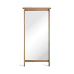 Classic Home Juno Coastal Drift floor mirror with a sleek full-length design and elegant frame, standing upright in a modern interior.