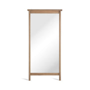 Classic Home Juno Coastal Drift floor mirror with a sleek full-length design and elegant frame, standing upright in a modern interior.