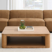 Zoey - Modular - Armless Chair - Chocolate Suede - R&R Furniture Gallery (Fountain Valley, CA)