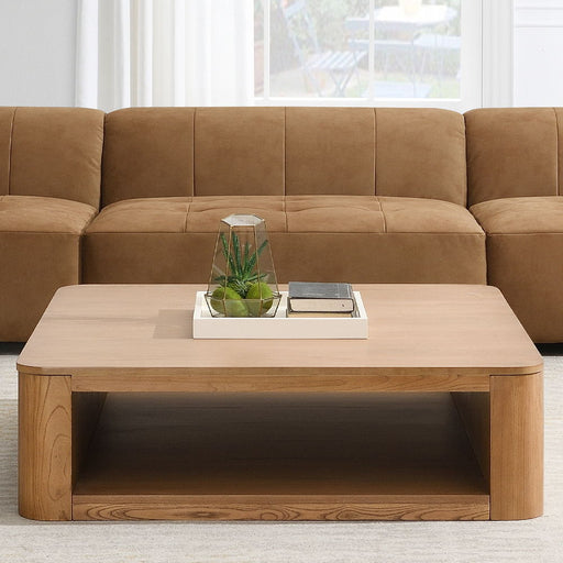 Zoey - Modular - Armless Chair - Chocolate Suede - R&R Furniture Gallery (Fountain Valley, CA)