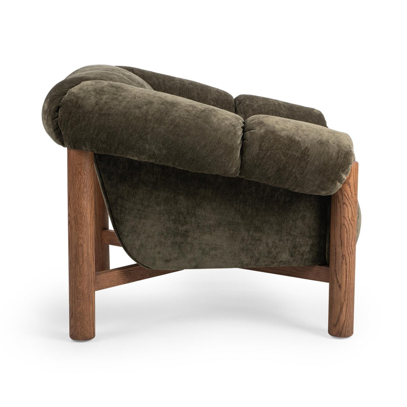 Sansa - Accent Chair - Olive Green - R&R Furniture Gallery (Fountain Valley, CA)