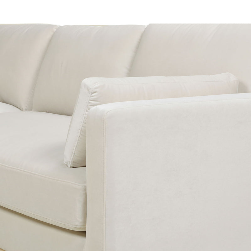 Knox - Modern Farmhouse Reversible Chaise Sectional Sofa - R&R Furniture Gallery (Fountain Valley, CA)