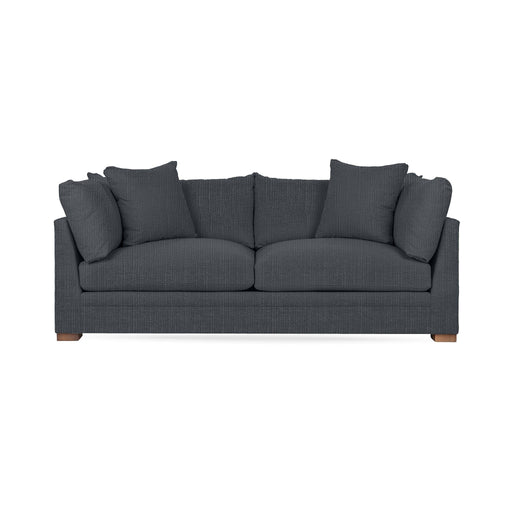 Classic Home Audrey stationary sofa with plush cushions and elegant design, showcased in a cozy living room setting.