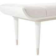 La Marisia - Accent Bench - Tranquil / Creamy Pearl - R&R Furniture Gallery (Fountain Valley, CA)
