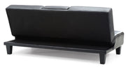 Glory Furniture Richie sofa bed futon sofa in a neutral fabric with clean lines and a modern design, suitable for living rooms.
