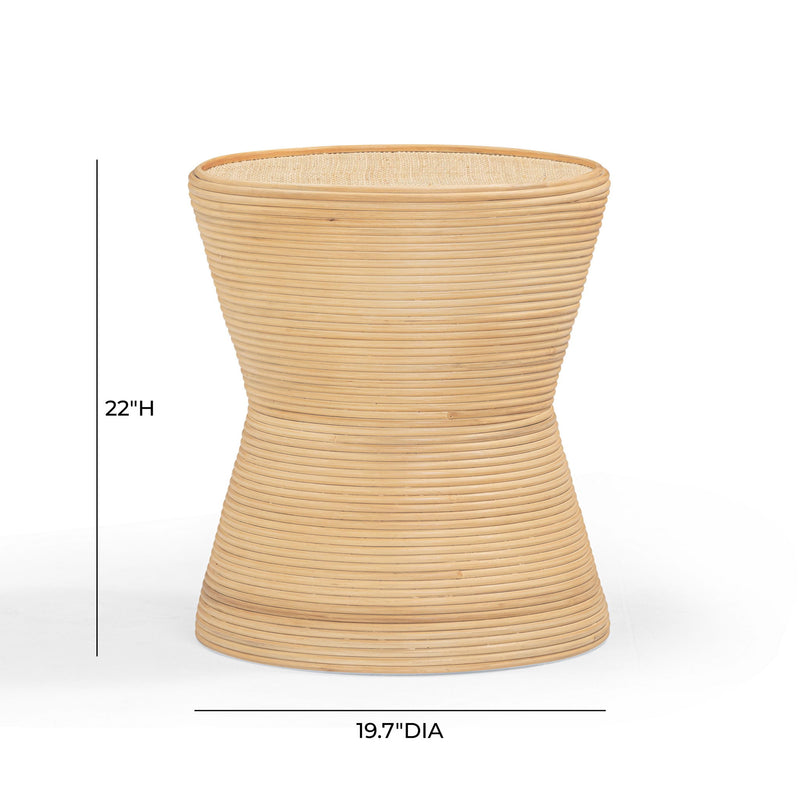 Henri - Side Table - Natural - R&R Furniture Gallery (Fountain Valley, CA)