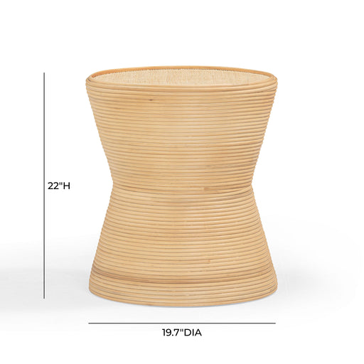 Henri - Side Table - Natural - R&R Furniture Gallery (Fountain Valley, CA)