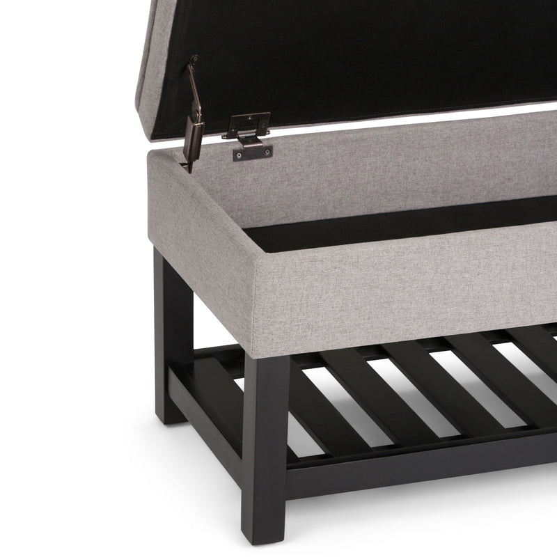 Cosmopolitan - Storage Ottoman Bench With Open Bottom - R&R Furniture Gallery (Fountain Valley, CA)