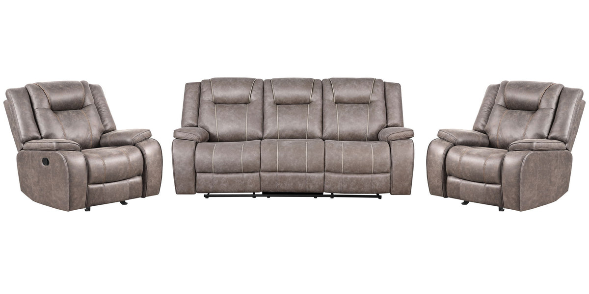 Blake - Manual Reclining Sofa Set - R&R Furniture Gallery (Fountain Valley, CA)