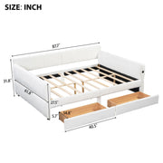Upholstered Platform Bed With USB Charging - R&R Furniture Gallery (Fountain Valley, CA)