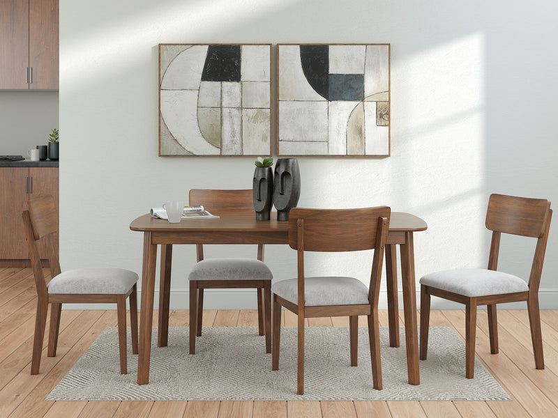 Tameride - Dining Room Table Set (Set of 5) - Brown - R&R Furniture Gallery (Fountain Valley, CA)