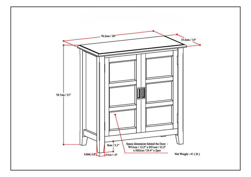 Burlington - Handcrafted Low Storage Cabinet - R&R Furniture Gallery (Fountain Valley, CA)