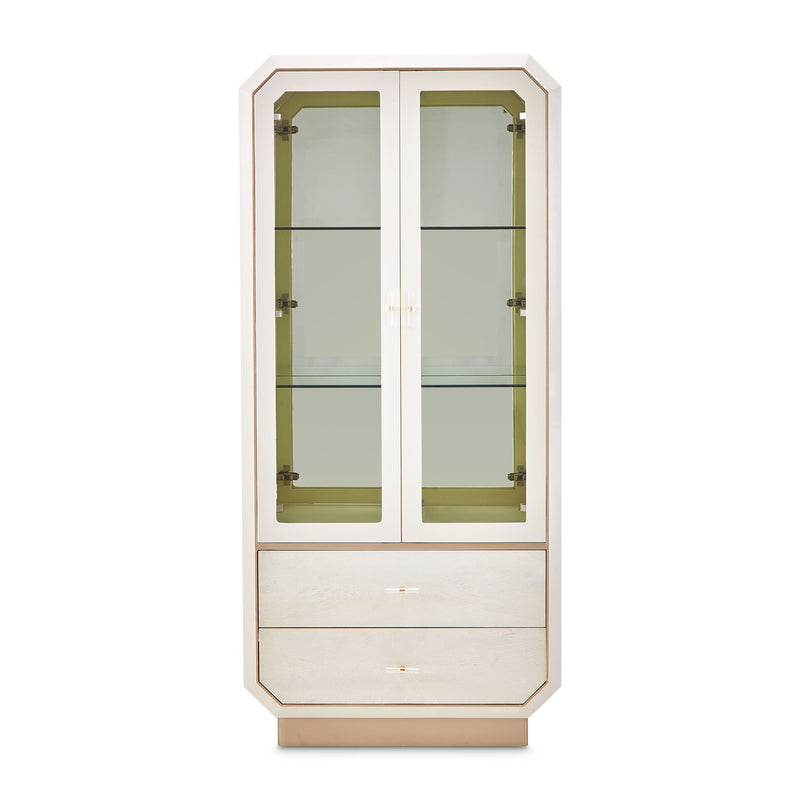 La Rachelle - Display Cabinet - Champagne - R&R Furniture Gallery (Fountain Valley, CA)