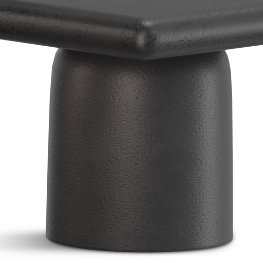 Zachary - 2 Piece Set Cast Aluminum Coffee Table - Black - R&R Furniture Gallery (Fountain Valley, CA)