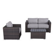 Stylish Sofa Seating Group With Cushions Perfect For Outdoor Gatherings - R&R Furniture Gallery (Fountain Valley, CA)