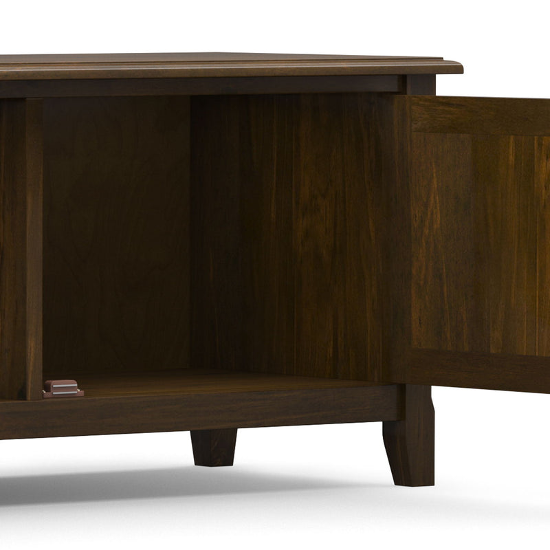 Burlington - Low TV Media Stand - Mahogany - R&R Furniture Gallery (Fountain Valley, CA)