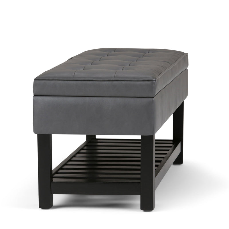 Cosmopolitan - Storage Ottoman Bench With Open Bottom - R&R Furniture Gallery (Fountain Valley, CA)
