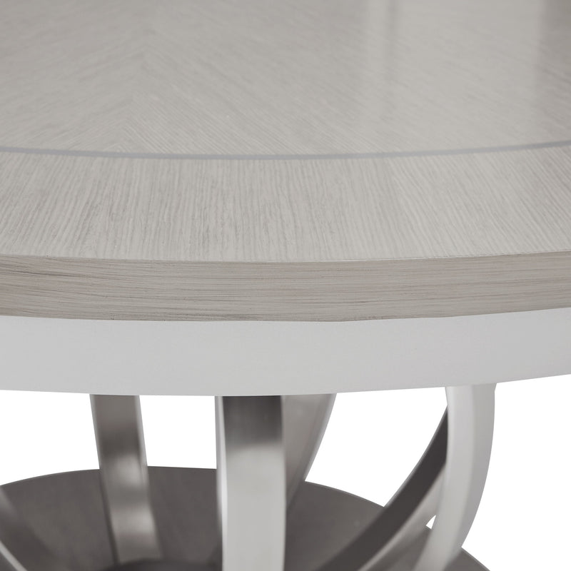 Eclipse - Round Dining Table - Moonlight Gray - R&R Furniture Gallery (Fountain Valley, CA)