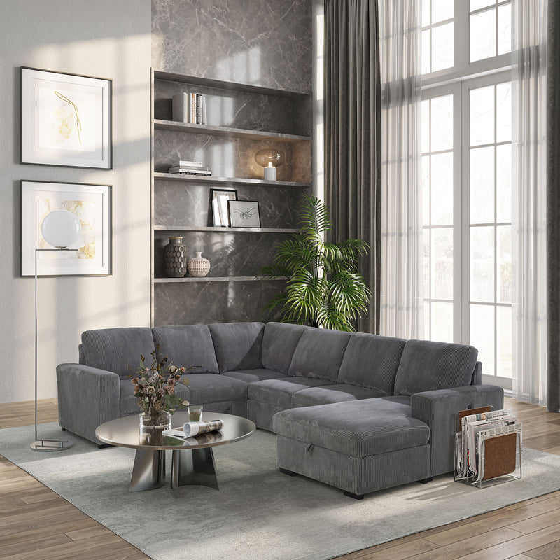 Melody - Sectional Sofa - R&R Furniture Gallery (Fountain Valley, CA)