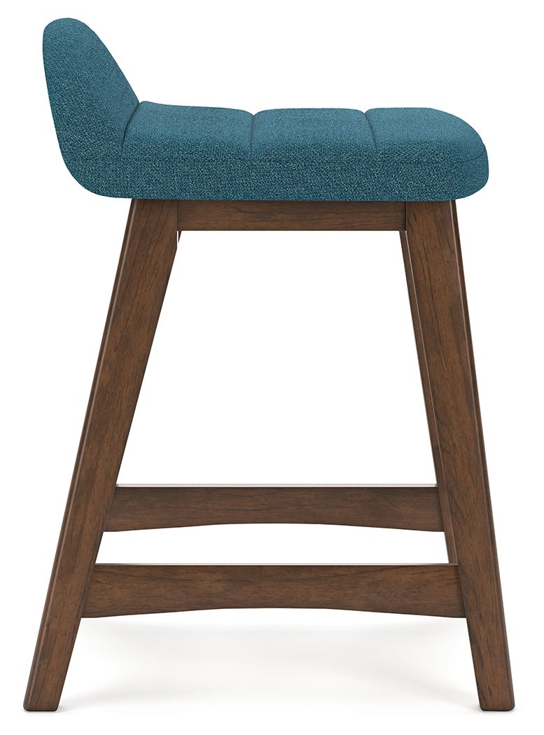 Lyncott - Upholstered Barstool (Set of 2) - R&R Furniture Gallery (Fountain Valley, CA)
