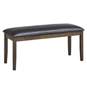 Damica - Bench - Brown / Walnut - R&R Furniture Gallery (Fountain Valley, CA)