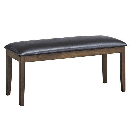 Damica - Bench - Brown / Walnut - R&R Furniture Gallery (Fountain Valley, CA)