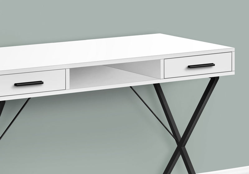 Computer Desk, Home Office, Laptop, Left / Right Set-Up, Storage Drawers, Work, Contemporary, Modern - R&R Furniture Gallery (Fountain Valley, CA)