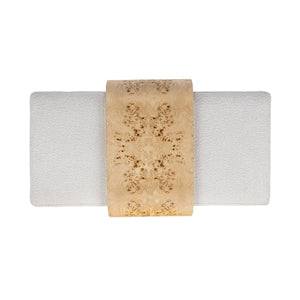 Kenan - Rectangle Ottoman Coffee Table - Creamy Ivory - R&R Furniture Gallery (Fountain Valley, CA)