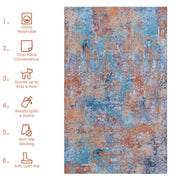 Maval - Stunning Area Rug, Washable - R&R Furniture Gallery (Fountain Valley, CA)