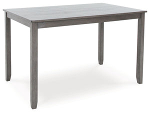 Caitbrook - Rect Drm Counter Table Set (Set of 7) - Gray - R&R Furniture Gallery (Fountain Valley, CA)