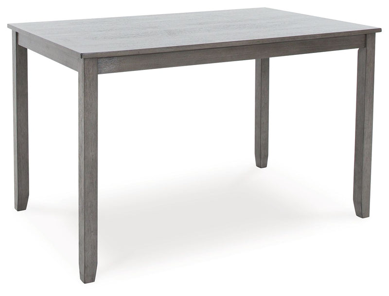 Caitbrook - Rect Drm Counter Table Set (Set of 7) - Gray - R&R Furniture Gallery (Fountain Valley, CA)