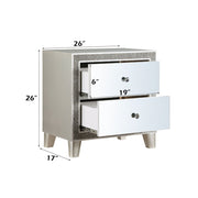 Sliverfluff - Nightstand - Mirrored & Champagne - R&R Furniture Gallery (Fountain Valley, CA)