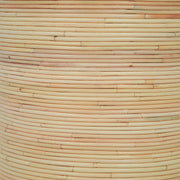 Matea - Rattan Arch Side Table - Natural - R&R Furniture Gallery (Fountain Valley, CA)