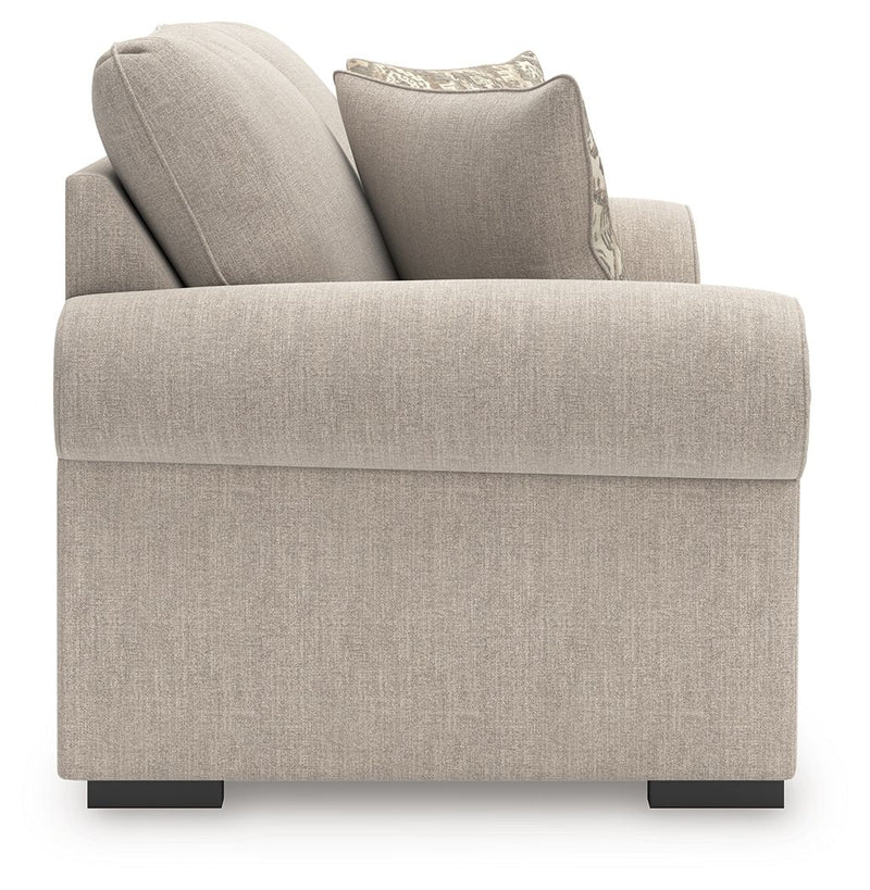 Sararose - Loveseat - Heather - R&R Furniture Gallery (Fountain Valley, CA)