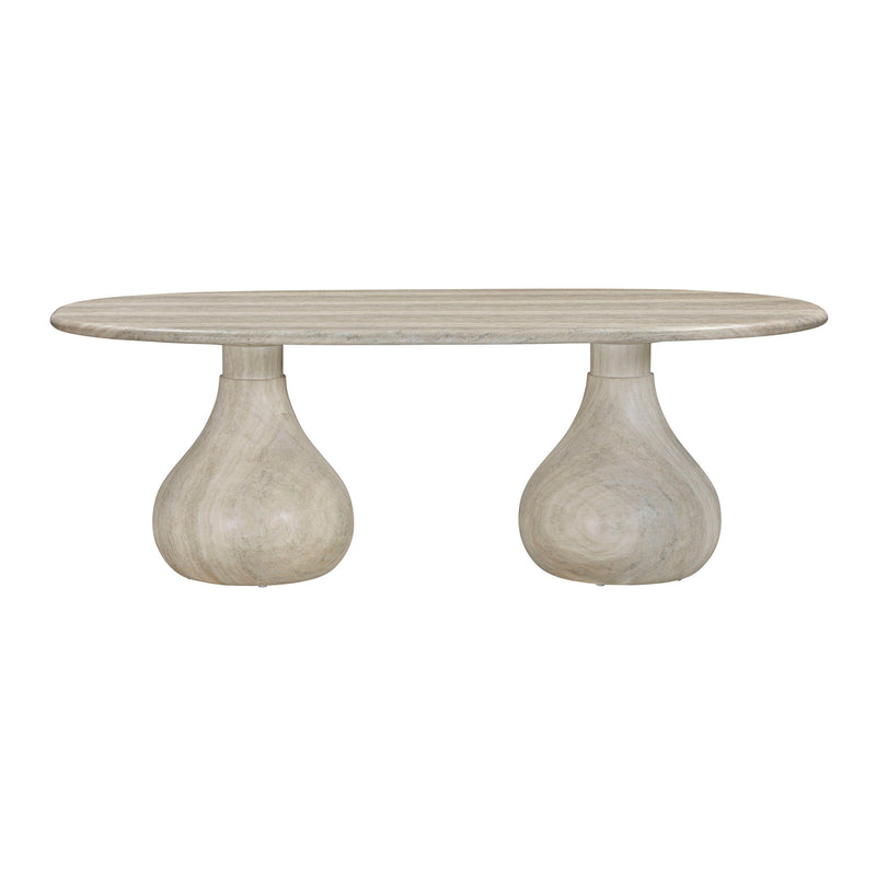 Smooch - 87" Indoor / Outdoor Oval Dining Table - R&R Furniture Gallery (Fountain Valley, CA)