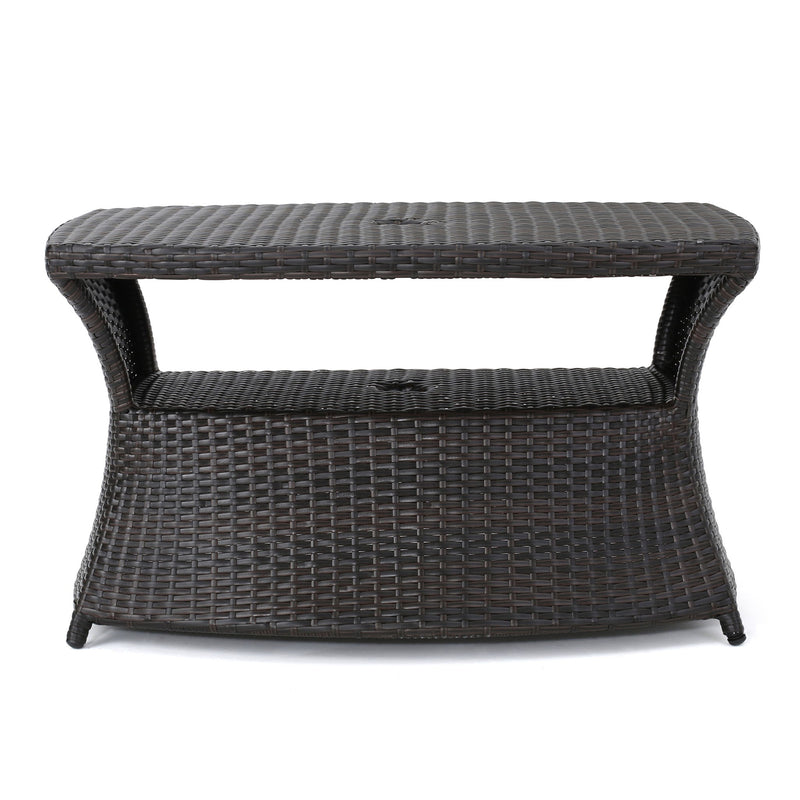 Berkeley - Chaise Lounge Side Table - R&R Furniture Gallery (Fountain Valley, CA)